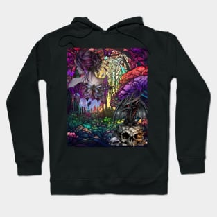 Fantasy creatures and magic forest Hoodie